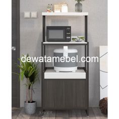 Multipurpose Cabinet Size 60 - Xavier CHARLIE MILO / Matte Brown - Whitewash